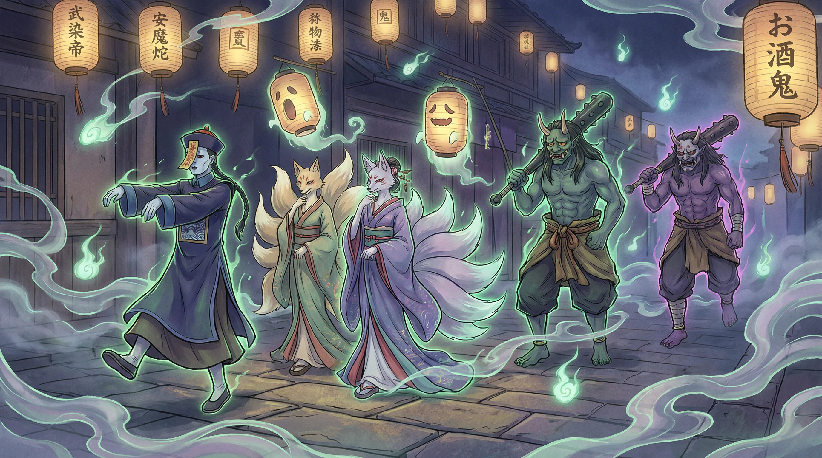 百鬼夜行 - 吸血鬼日记第3季 中日鬼怪动漫